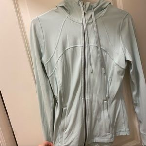 Delicate Mint hooded Define Jacket (Luon) Perfect Condition